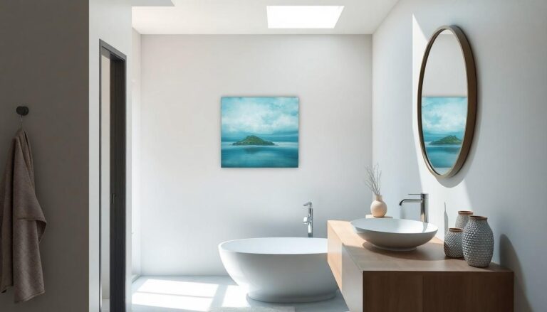 modern bathroom art ideas
