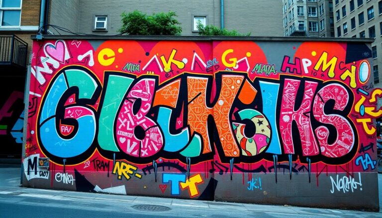 street art font